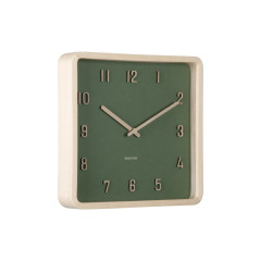 Nástenné hodiny Nervadura Square Karlsson KA6118GR, 26cm Nástenné hodiny Nervadura Square Karlsson KA6118GR, 26cm