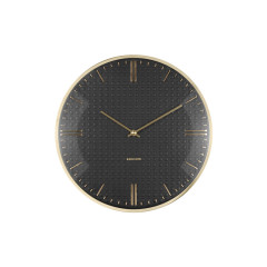 Nástenné hodiny Riqueza Karlsson KA6091BK, 35cm Nástenné hodiny Riqueza Karlsson KA6091BK, 35cm