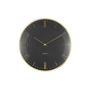Nástenné hodiny Riqueza Karlsson KA6091BK, 35cm