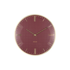 Nástenné hodiny Riqueza Karlsson KA6091RD, 35cm Nástenné hodiny Riqueza Karlsson KA6091RD, 35cm