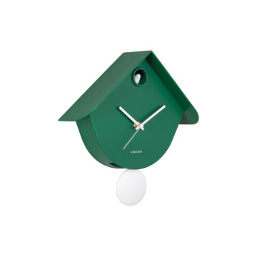 Nástenné kukučkové hodiny Retro Cuckoo Karlsson KA6131GR, 26cm