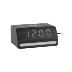 Retro budík s LED svetlom Karlsson KA6078BK, 17cm