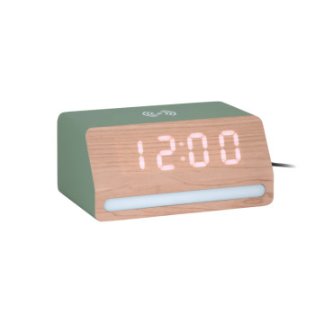 Retro budík s LED svetlom Karlsson KA6078WH, 17cm