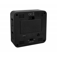Digitálny budík riadený rádiovým signálom LAVVU LAR0010 black cube