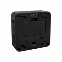 Digitálny budík riadený rádiovým signálom LAVVU LAR0011 black cube Digitálny budík riadený rádiovým signálom LAVVU LAR0011 black cube