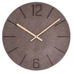 Drevené hodiny LAVVU Natur LCT5024, hneda 34cm