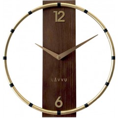 Nástenné hodiny LAVVU COMPASS Wood LCT1090, 31cm Nástenné hodiny LAVVU COMPASS Wood LCT1090, 31cm