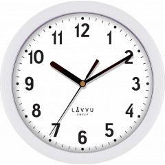 Nástenné hodiny LAVVU BASIC LCS2020 White, 25cm Nástenné hodiny LAVVU BASIC LCS2020 White, 25cm