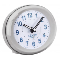 LED budík LAVVU SWEEP LAS2040, Strieborný , 10cm