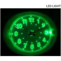 LED budík LAVVU SWEEP LAS2041, perlovo biely, 10cm