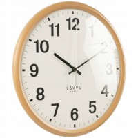 Nástenné hodiny Lavvu Essential wood LCS4040, 30 cm