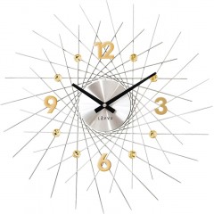 Nástenné hodiny LAVVU LCT1054 Crystal Lines, 49 cm