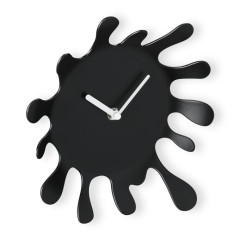 Moderné nástenné hodiny RD43307, 28cm čierna