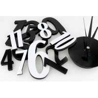 Nalepovacie nástenné hodiny, MPM 3774.0090, 50cm