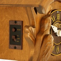Kyvadlové kukučkové hodiny I. PRIM 28cm, hnedá