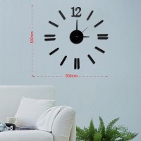 Nalepovacie nástenné hodiny, MPM 3658/12 BK, 50cm