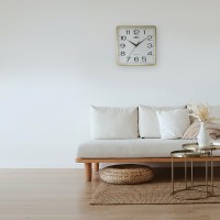 Nástenné hodiny PRIM Square 20 -A 4053.8000, 25cm biela