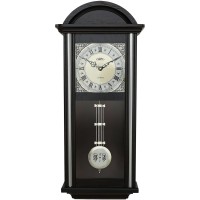 Retro kyvadlové hodiny PRIM III-B, 61 cm čierna