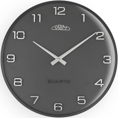 Nástenné hodiny PRIM Bloom II- B E01P.4157.91 Grafit, 35cm