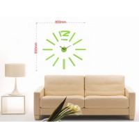 Nalepovacie nástenné hodiny, MPM 3515/Time Green, 60cm Nalepovacie nástenné hodiny, MPM 3515/Time Green, 60cm