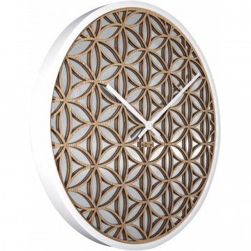 Dizajnové nástenné hodiny 3194wi Nextime Bella Mirror 50cm