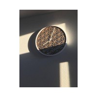 Dizajnové nástenné hodiny 3194wi Nextime Bella Mirror 50cm