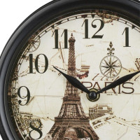 Staničné hodiny obojstranné Paris RD39584 čierna, 22cm