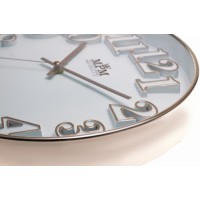 Nástenné hodiny MPM, 3222.00 - biela, 30cm