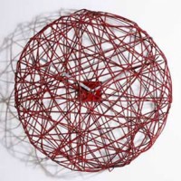 Hodiny Diamantini & Domeniconi Ci Vediamo red 50cm Hodiny Diamantini & Domeniconi Ci Vediamo red 50cm