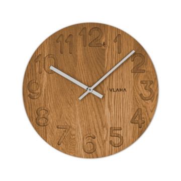 Dubové hodiny OAK Vlaha VCT1124, 34cm Dubové hodiny OAK Vlaha VCT1124, 34cm
