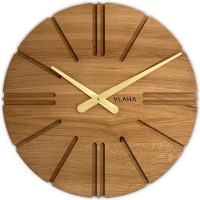 Dubové drevené hodiny Atelier VLAHA VCT1160, 45 cm