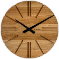 Dubové drevené hodiny Atelier VLAHA VCT1162, 45 cm