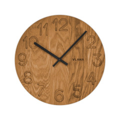 Dubové hodiny OAK Vlaha VCT1125, 34cm Dubové hodiny OAK Vlaha VCT1125, 34cm