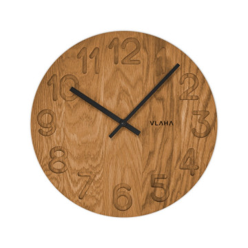 Dubové hodiny OAK Vlaha VCT1125, 34cm Dubové hodiny OAK Vlaha VCT1125, 34cm