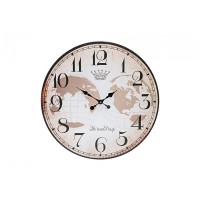 Nástenné hodiny The World Map, Wur0539, 59cm Nástenné hodiny The World Map, Wur0539, 59cm
