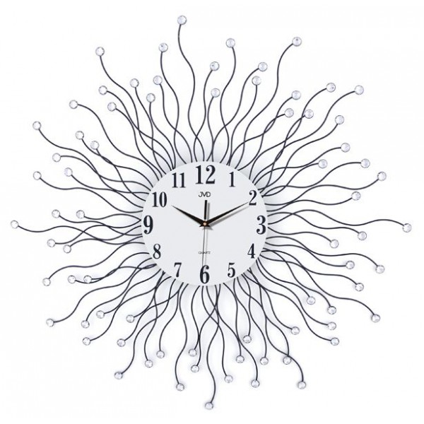 E-shop Dekoratívne hodiny JVD HJ 19 Slnko 78 cm