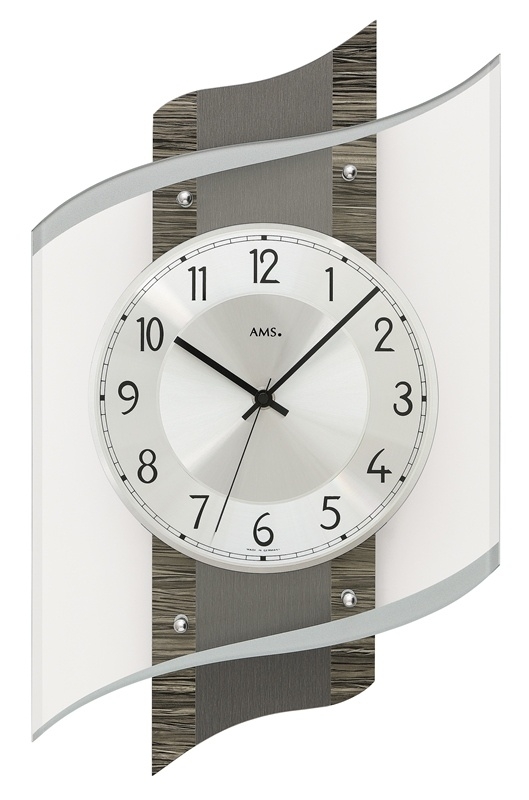 E-shop Dizajnové nástenné hodiny 5519 AMS 48cm