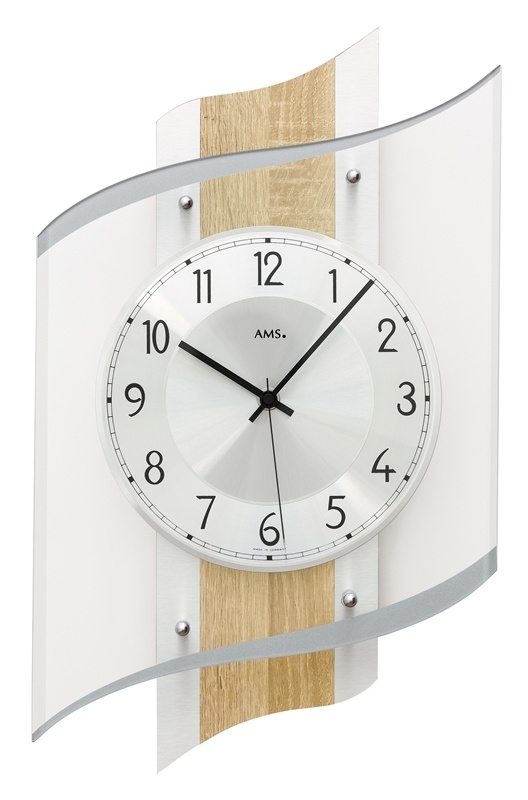 E-shop Dizajnové nástenné hodiny 5520 AMS 48cm