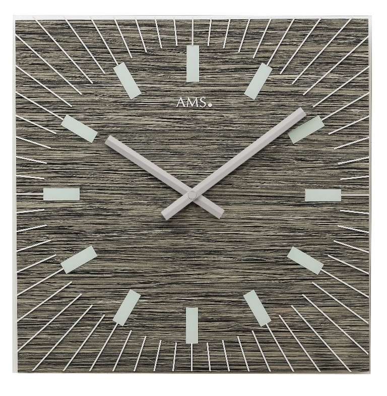 Dizajnové nástenné hodiny 9579 AMS 35cm