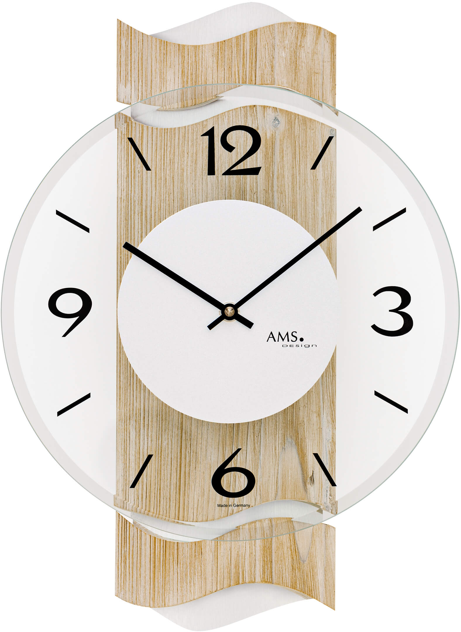 E-shop Designové nástenné hodiny AMS 9621, 39 cm