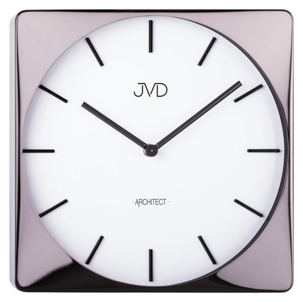 E-shop Designové kovové hodiny JVD -Architect- HC10.2, 30cm