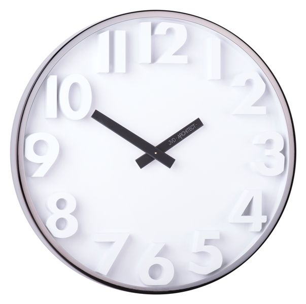 E-shop Designové kovové hodiny JVD -Architect- HC03.2, 30cm