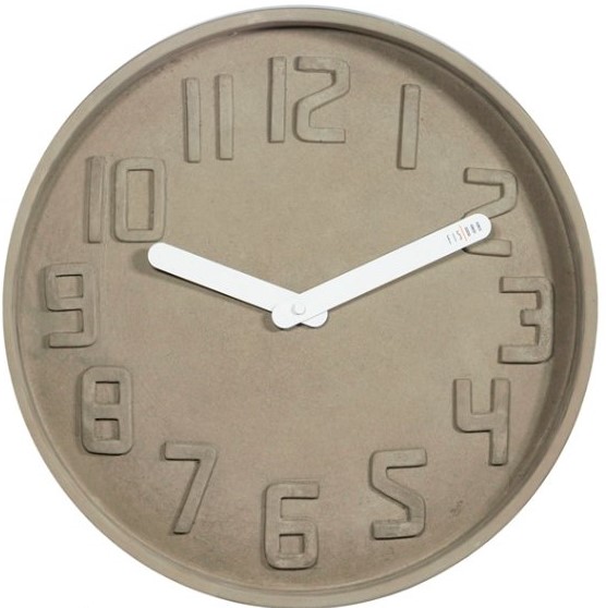 E-shop Designové nástenné hodiny CL0127 Fisura 35cm