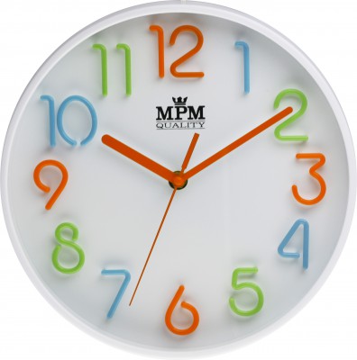 E-shop Detské nástenné hodiny MPM, 3224, 25cm