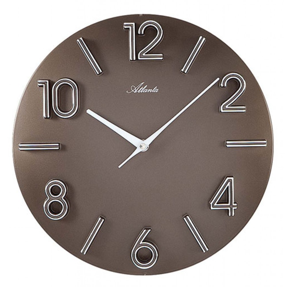 E-shop Dizajnové nástenné hodiny AT4397-3, 30cm