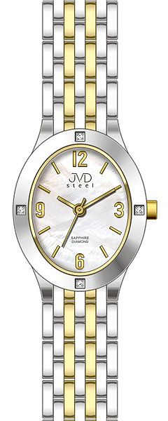 E-shop Luxusné náramkové hodinky JVD steel J4019.5