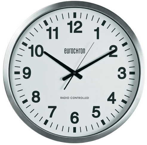 E-shop Nástenné DCF hodiny Eurochron Maxie, 50 cm