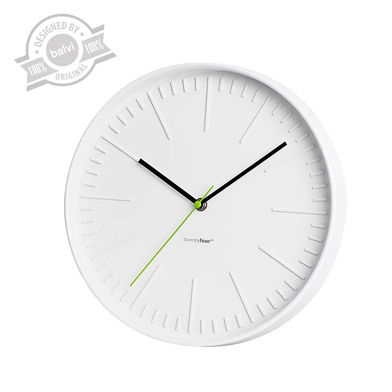 E-shop Nástenné hodiny Balvi ZEN biele 30cm