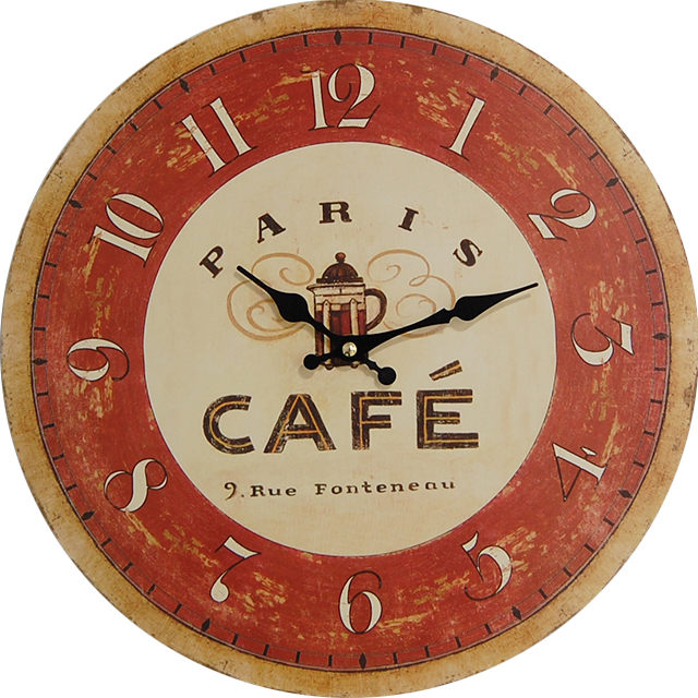 E-shop Nástenné hodiny hl Paris Café 2 34cm