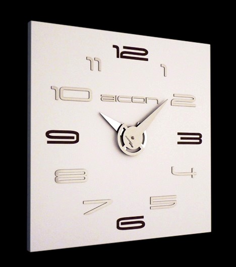 E-shop Nástenné hodiny I119WB IncantesimoDesign 40cm